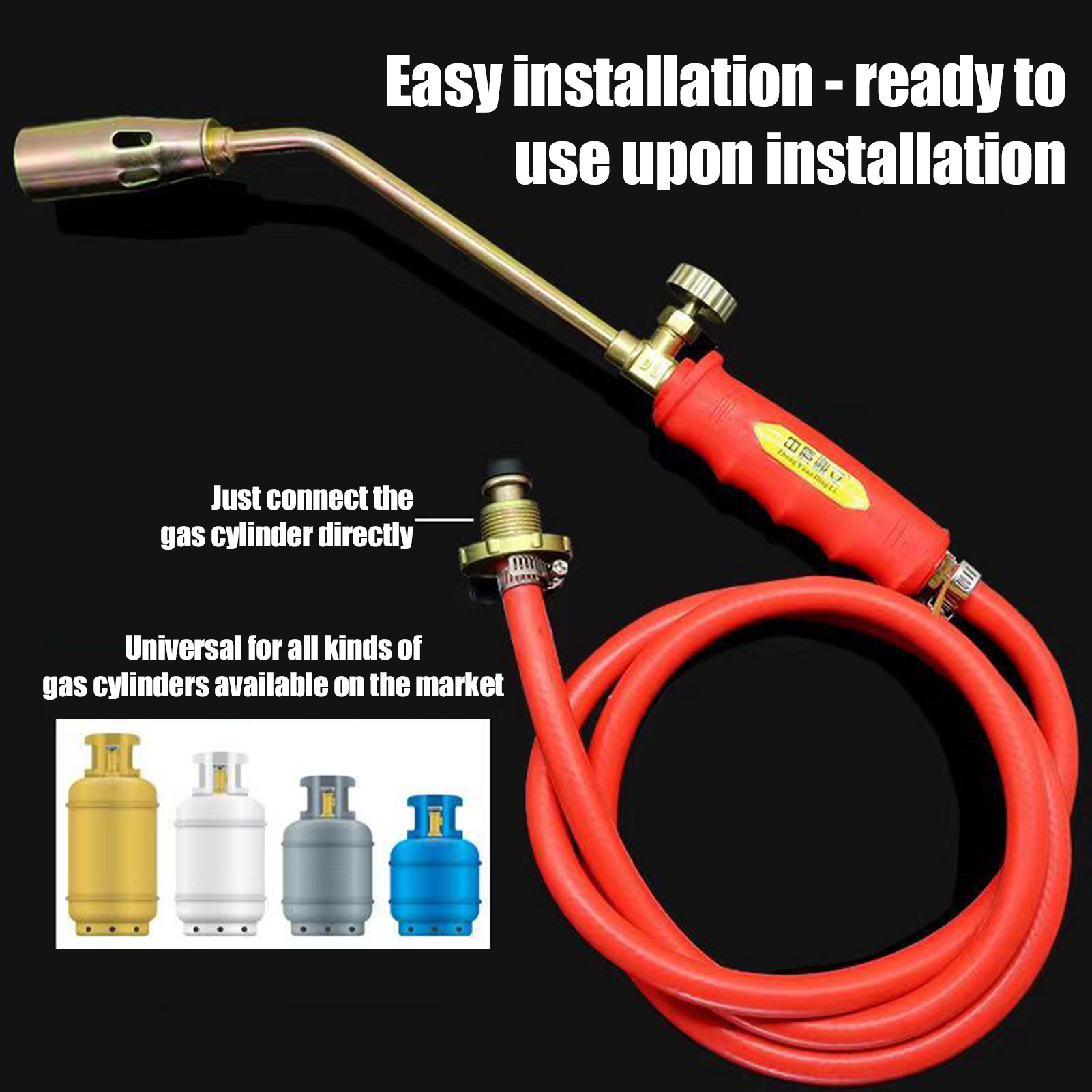 Commercial Kitchen Gas Stove - Outdoor Camping Burners Portable Manual Igniter