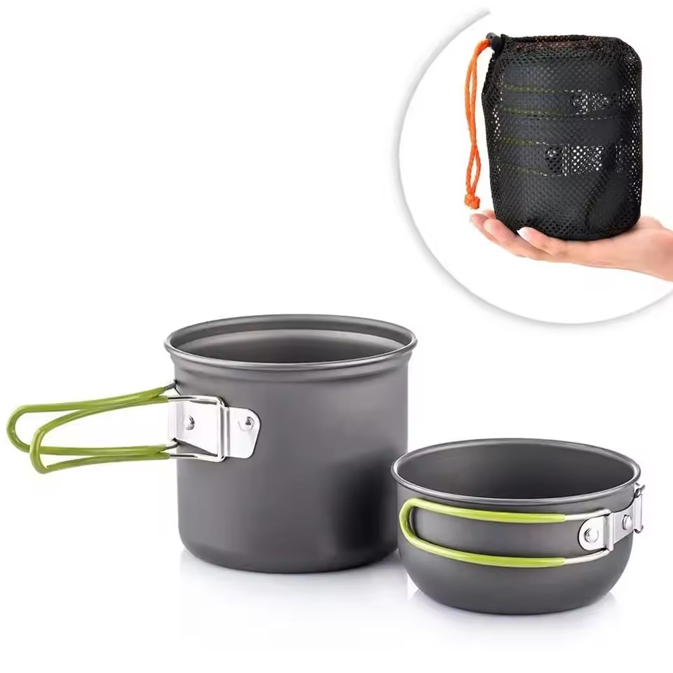 Commercial Kitchen Gas Stove - Ultralight Camping Cookware Mess Kit Camping