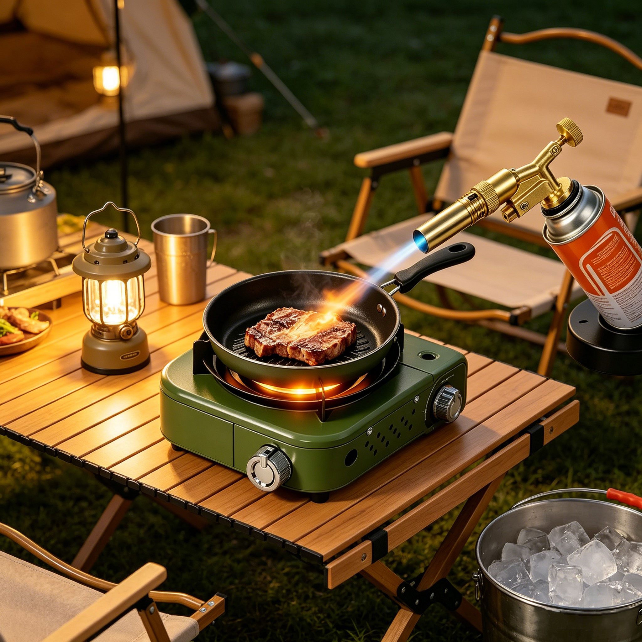 Beiyue 2026 Portable Gas Campi - مراجعة Commercial Kitchen Gas Stove وسعره