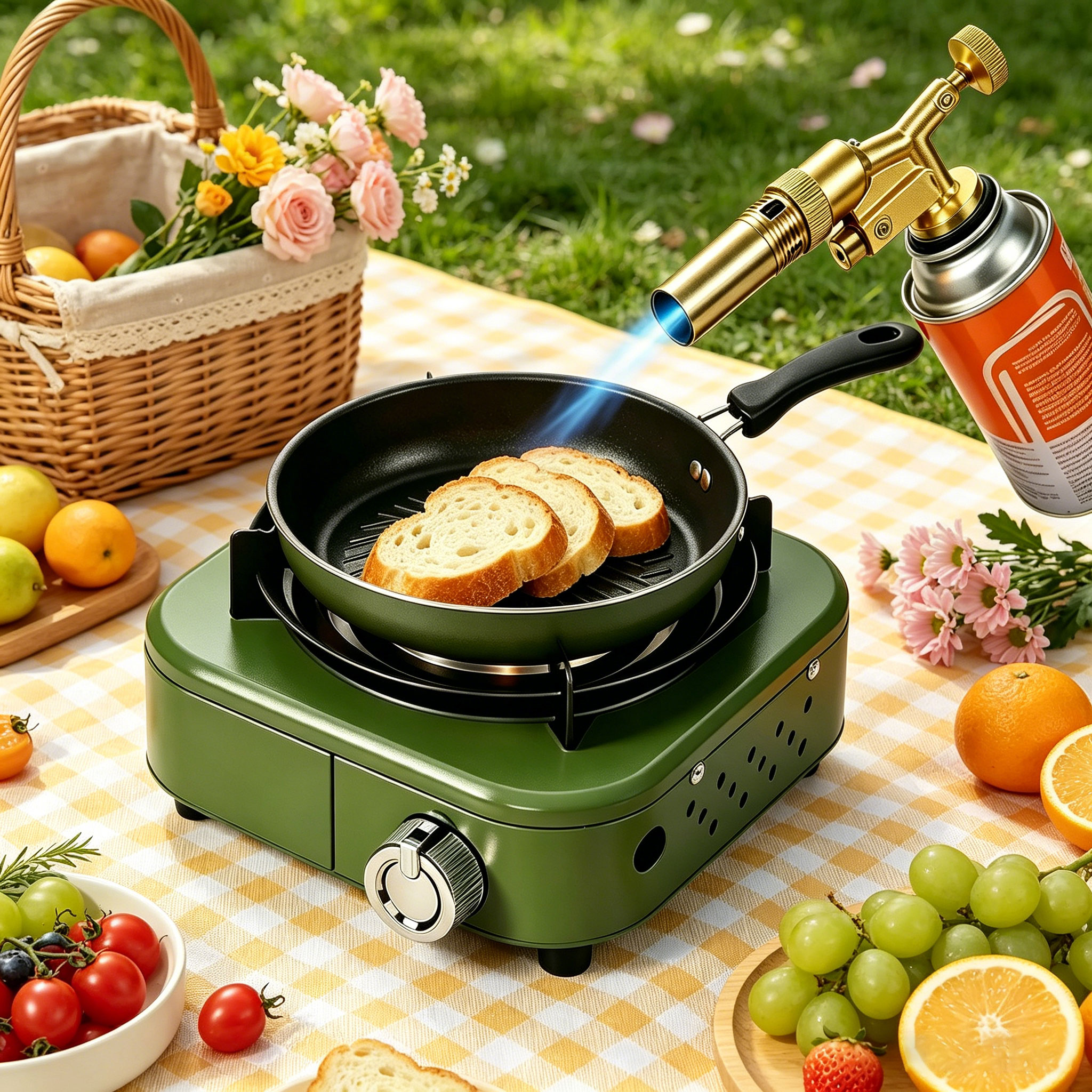Beiyue 2026 Portable Gas Campi - مراجعة Commercial Kitchen Gas Stove وسعره