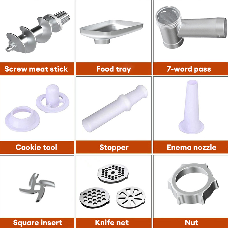 Meat Grinder, Sausage Stuffer, - مراجعة Commercial Kitchen Grinder وسعره