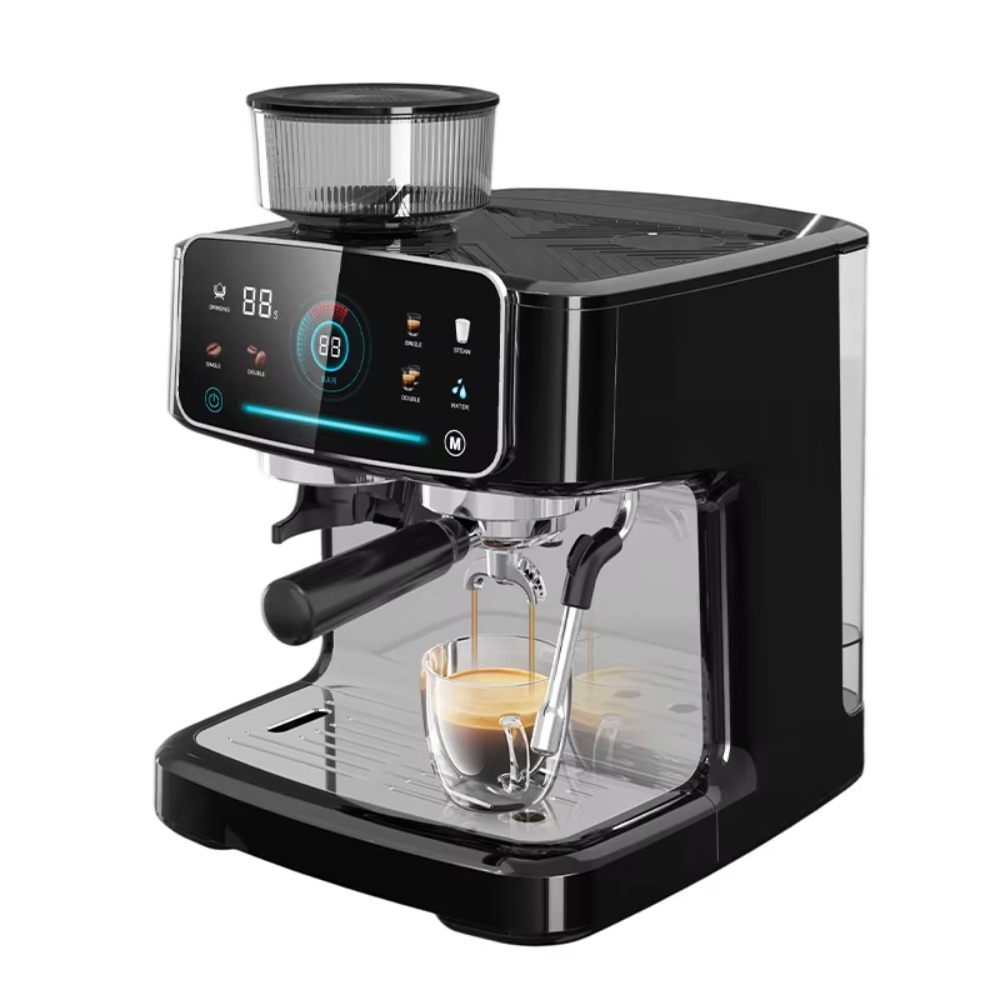 Upgraded Version High-efficien - مراجعة Commercial Espresso Machine وسعره