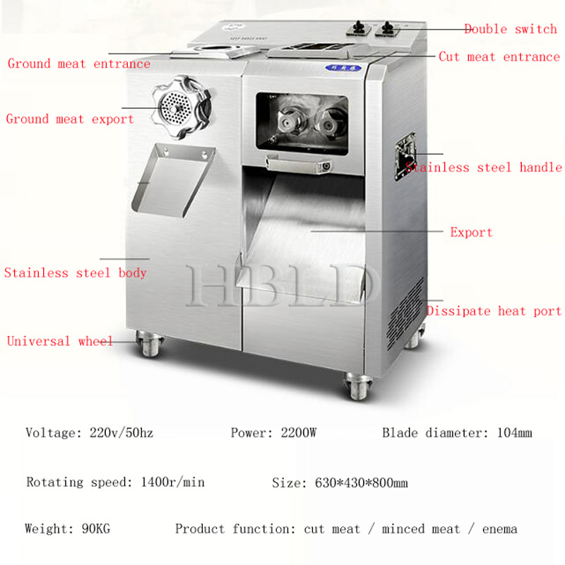 Vertical Commercial Meat Grind - مراجعة Commercial Kitchen Grinder وسعره