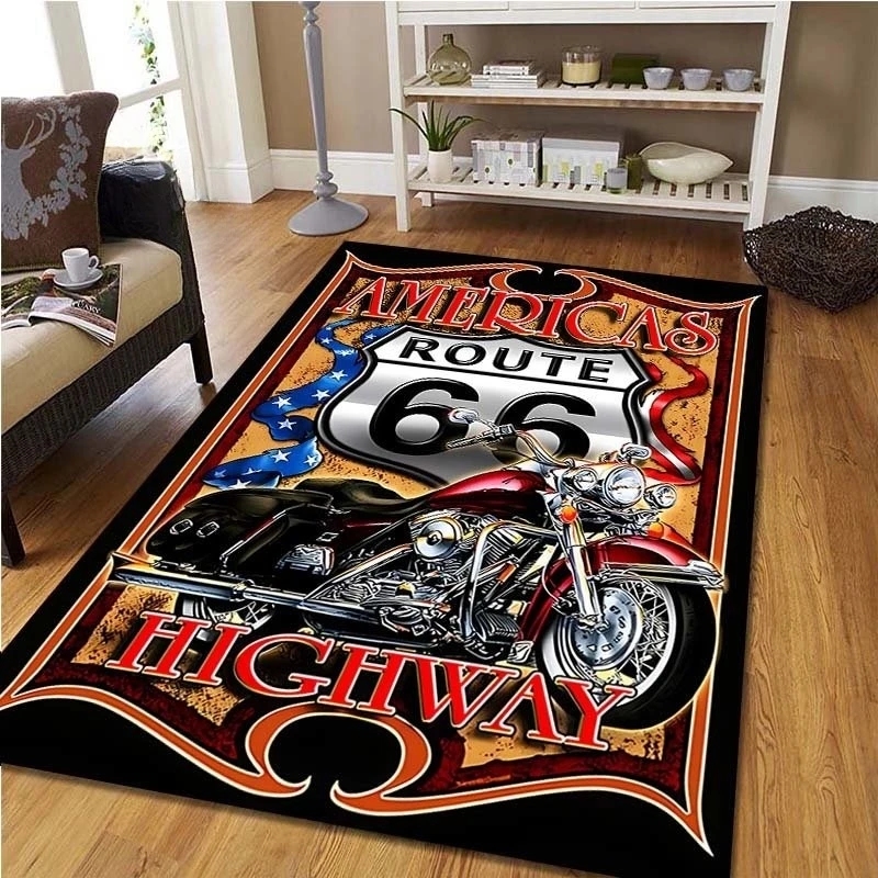 Route 66 Motorcycle Vintage Ca - مراجعة Commercial Kitchen Floor وسعره