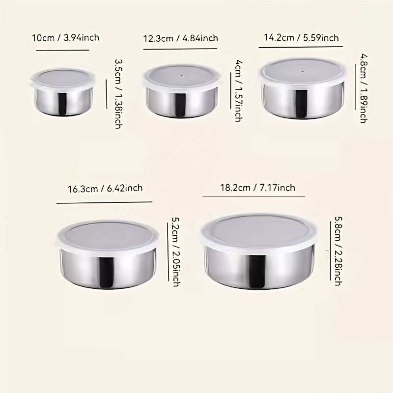 5-Piece Stainless Steel Food C - مراجعة Commercial Kitchen Dishwasher وسعره