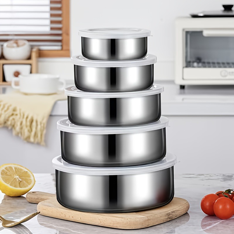 5-Piece Stainless Steel Food C - مراجعة Commercial Kitchen Dishwasher وسعره