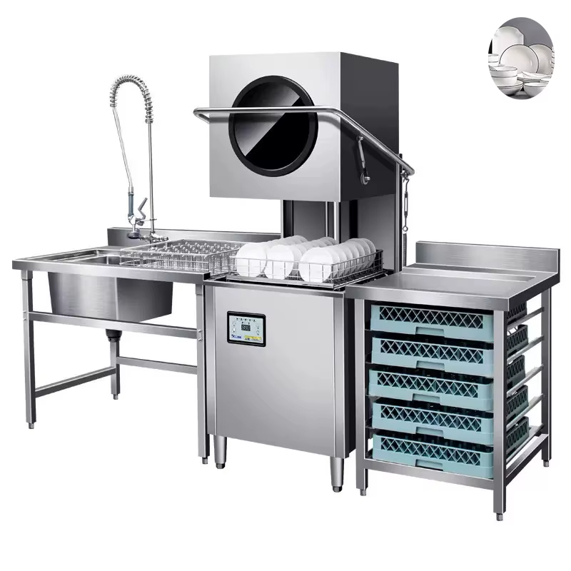 Custom Fast Cycle Commercial H - مراجعة Commercial Kitchen Dishwasher وسعره