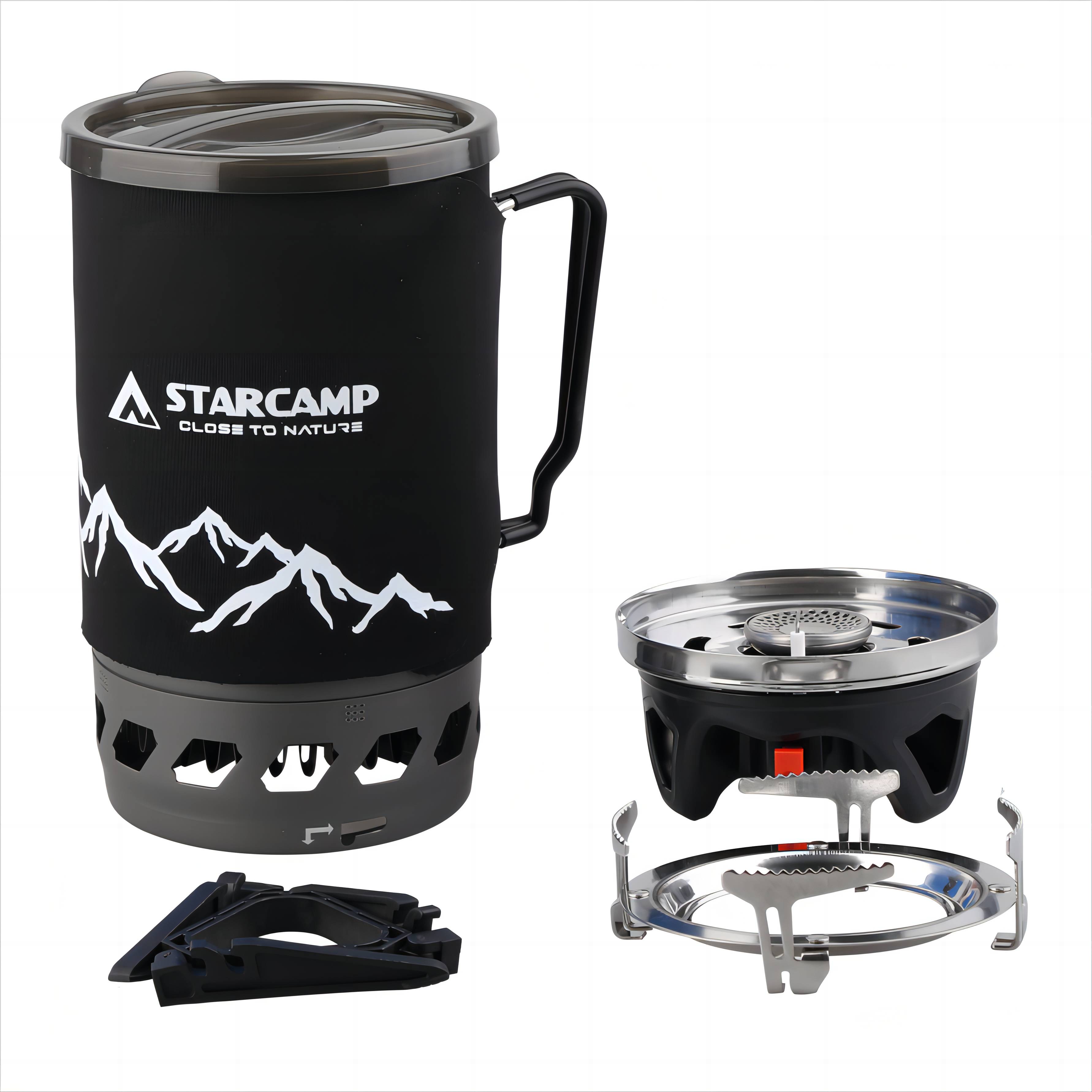 STARCAMP 1400ml Outdoor Fastbo - مراجعة Commercial Kitchen Gas Stove وسعره