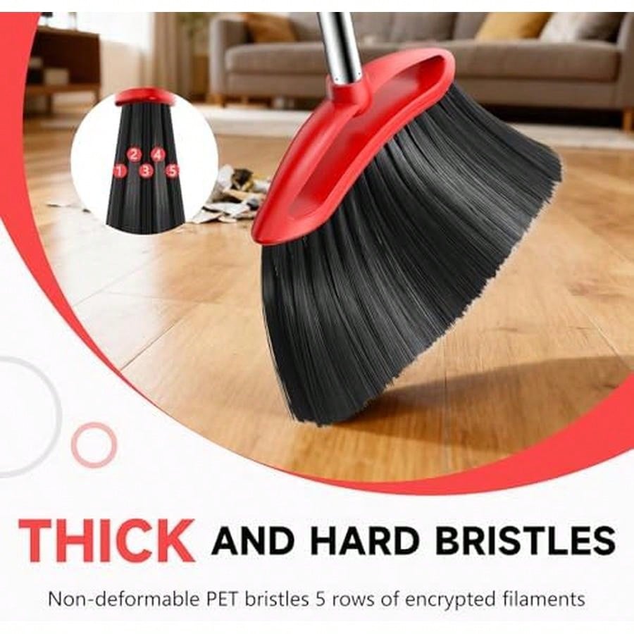 Heavy Duty Broom, 54-Inch Adju - مراجعة Commercial Kitchen Broom وسعره