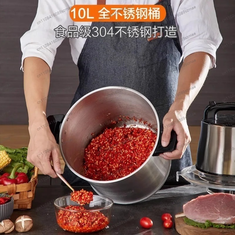 10L Stainless Steel Electric P - مراجعة Commercial Kitchen Grinder وسعره