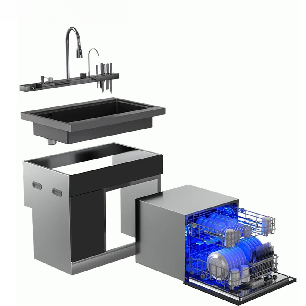 Integrated Sink Dishwasher Com - مراجعة Commercial Kitchen Dishwasher وسعره
