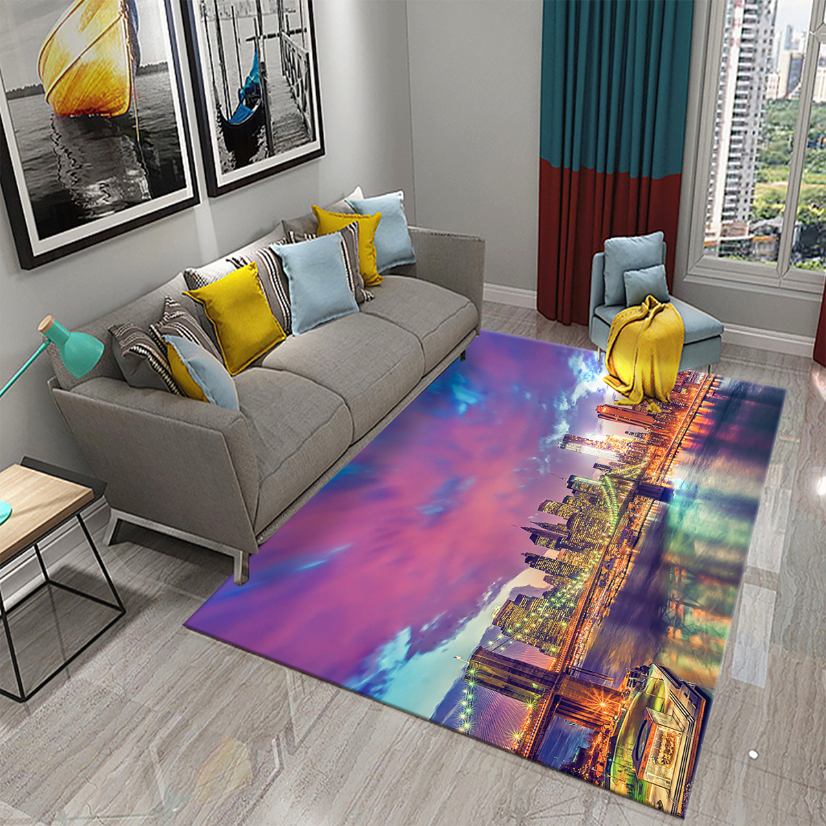 New York Street View Carpet fo - مراجعة Commercial Kitchen York وسعره