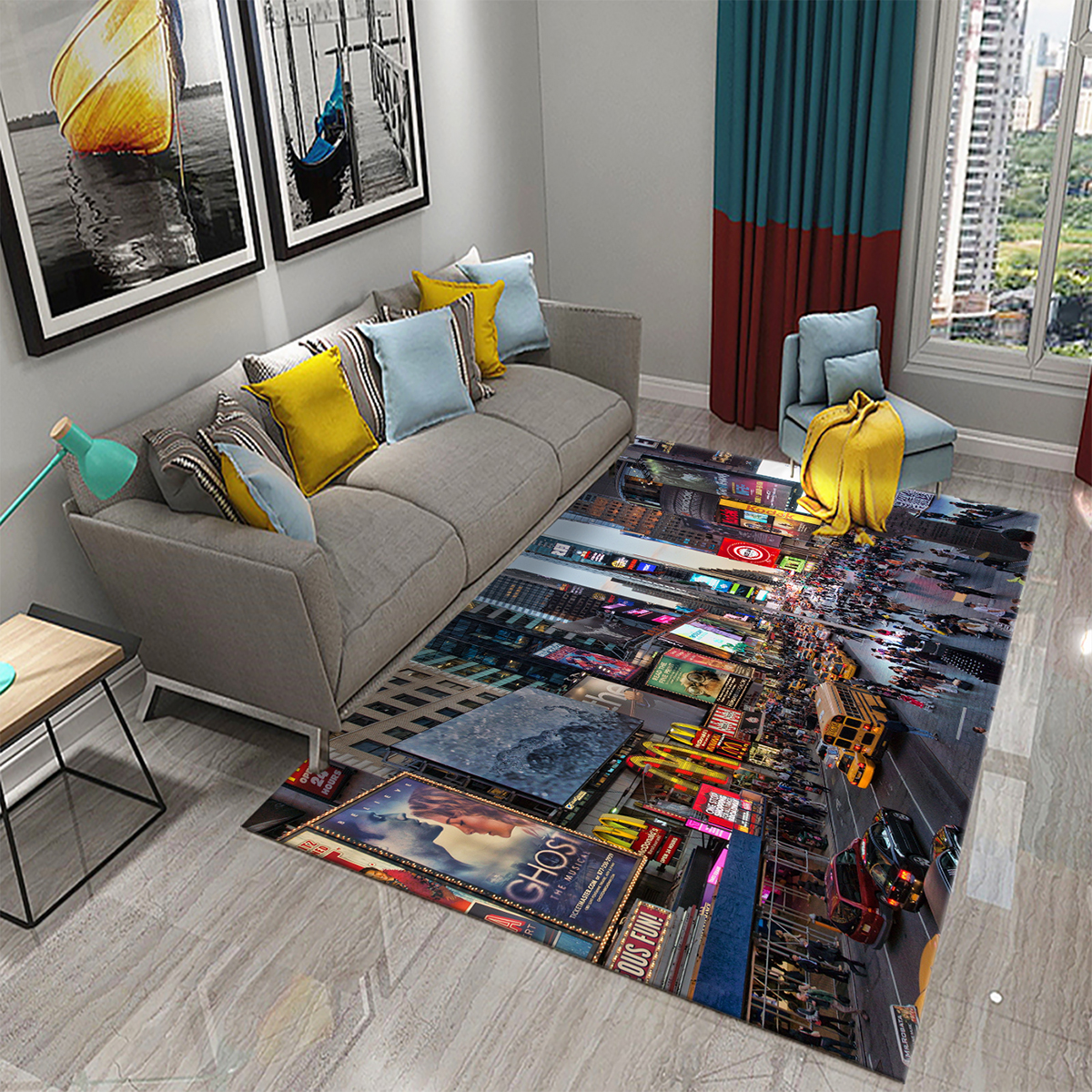 New York Street View Carpet fo - مراجعة Commercial Kitchen York وسعره