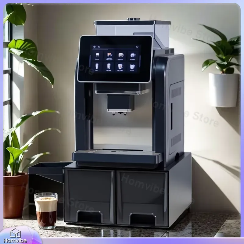 Professional Touch Screen Auto - مراجعة Commercial Espresso Machine وسعره