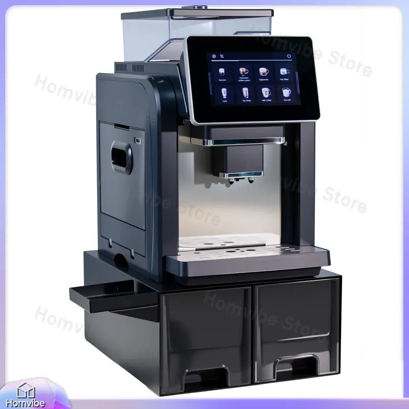 Professional Touch Screen Auto - مراجعة Commercial Espresso Machine وسعره