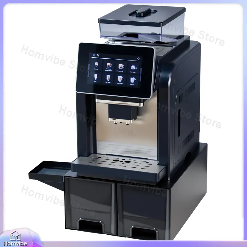 Professional Touch Screen Auto - مراجعة Commercial Espresso Machine وسعره