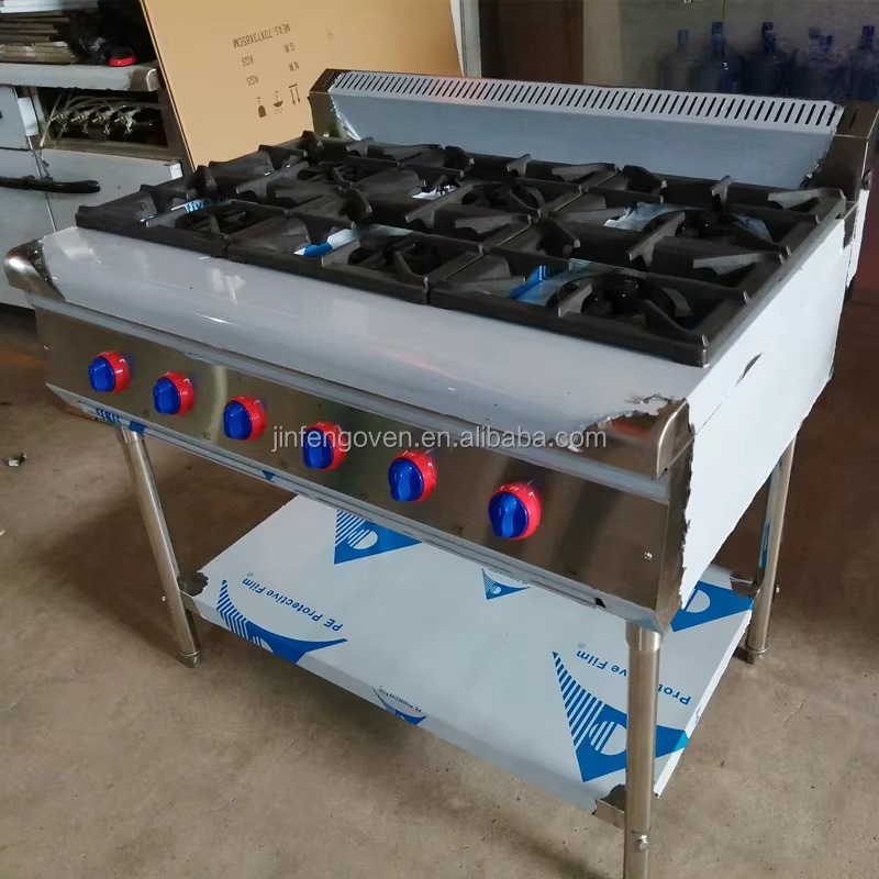 Commercial Kitchen Equipment P - مراجعة Commercial Kitchen Gas Stove وسعره