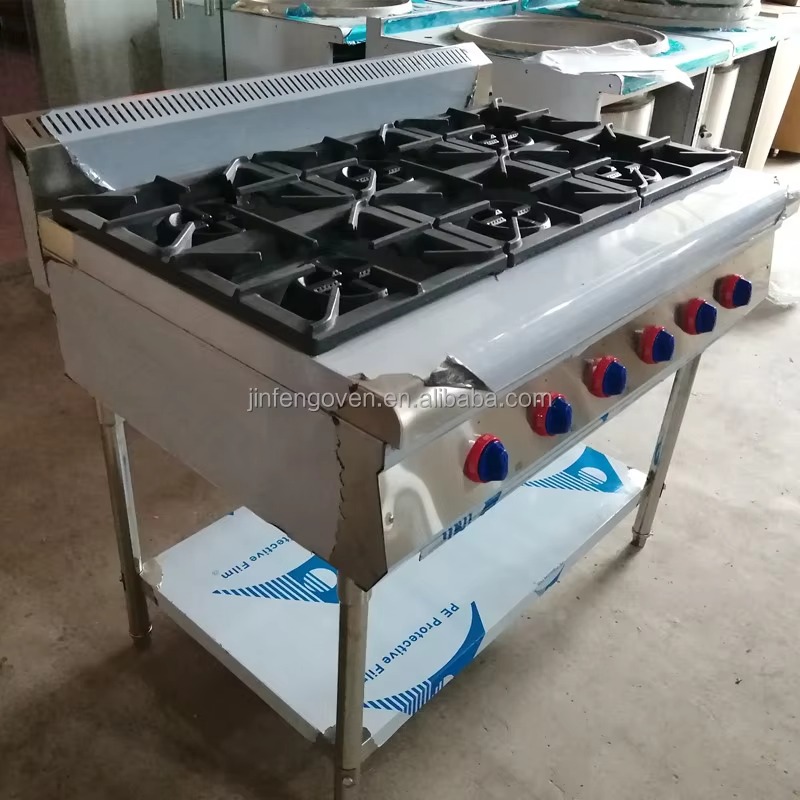 Commercial Kitchen Equipment P - مراجعة Commercial Kitchen Gas Stove وسعره