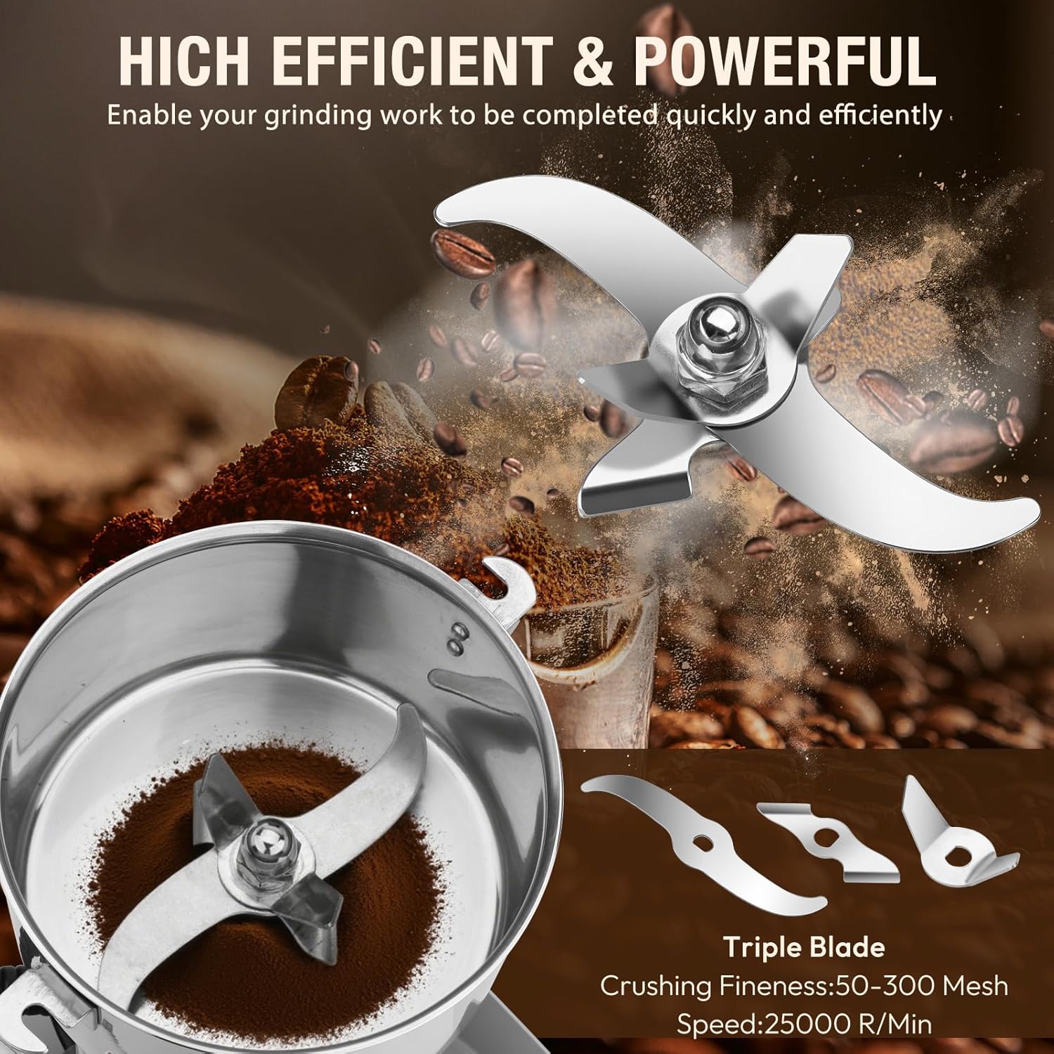 Electric Grain Mill Grinder-80 - مراجعة Commercial Kitchen Grinder وسعره