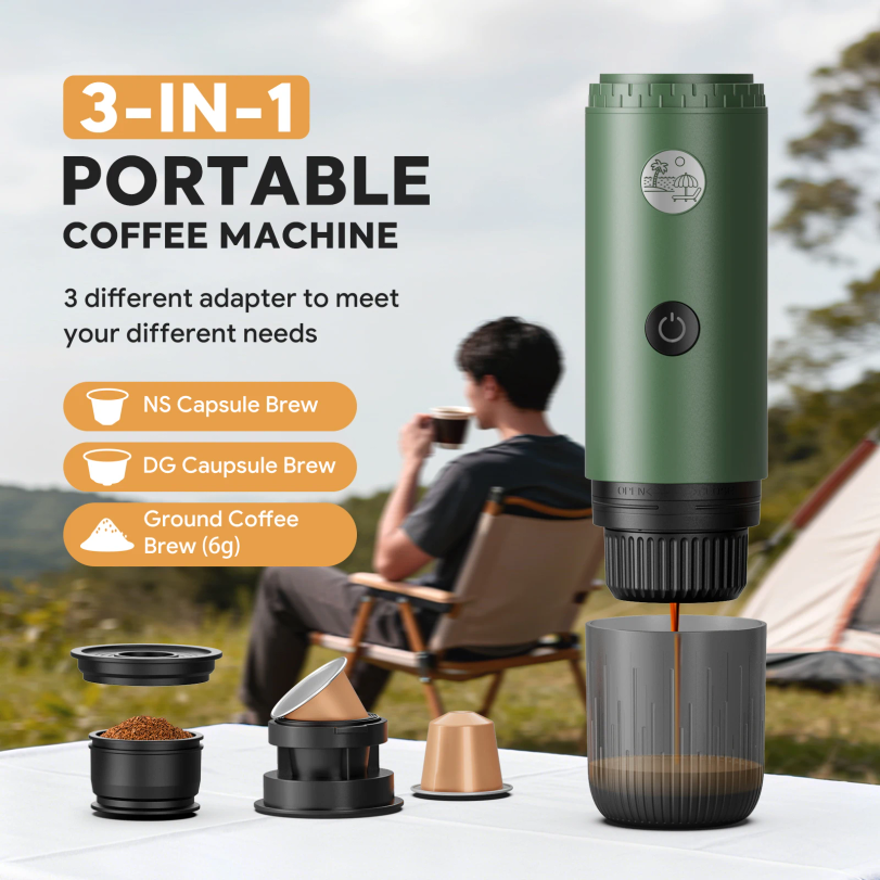 Portable Espresso Machine 3-in - مراجعة Commercial Espresso Machine وسعره