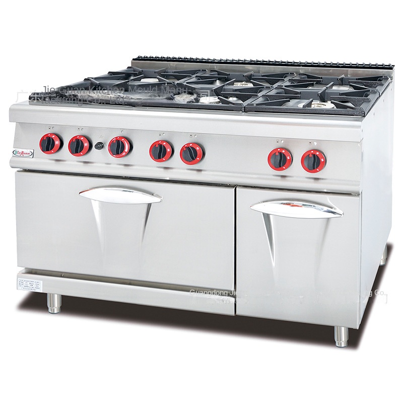 Jie Guan GH-797A Commercial Ki - مراجعة Commercial Kitchen Gas Stove وسعره