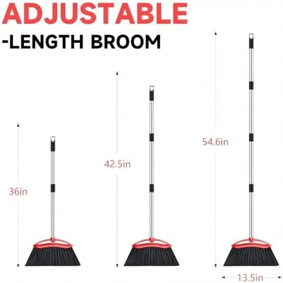 2026 Heavy Duty Broom, 54-Inch - مراجعة Commercial Kitchen Broom وسعره