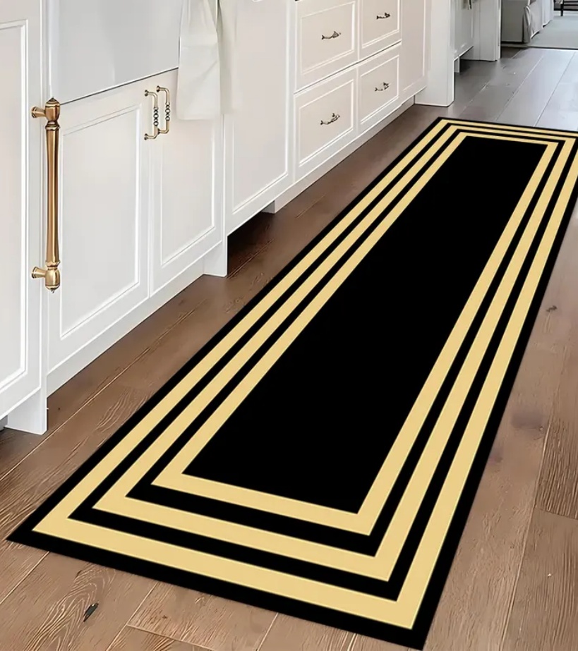Luxury Black Gold Greek Key Bo - مراجعة Commercial Kitchen Floor وسعره
