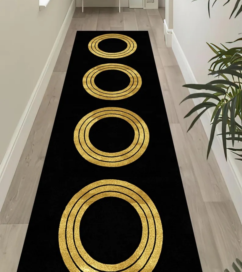 Luxury Black Gold Greek Key Bo - مراجعة Commercial Kitchen Floor وسعره
