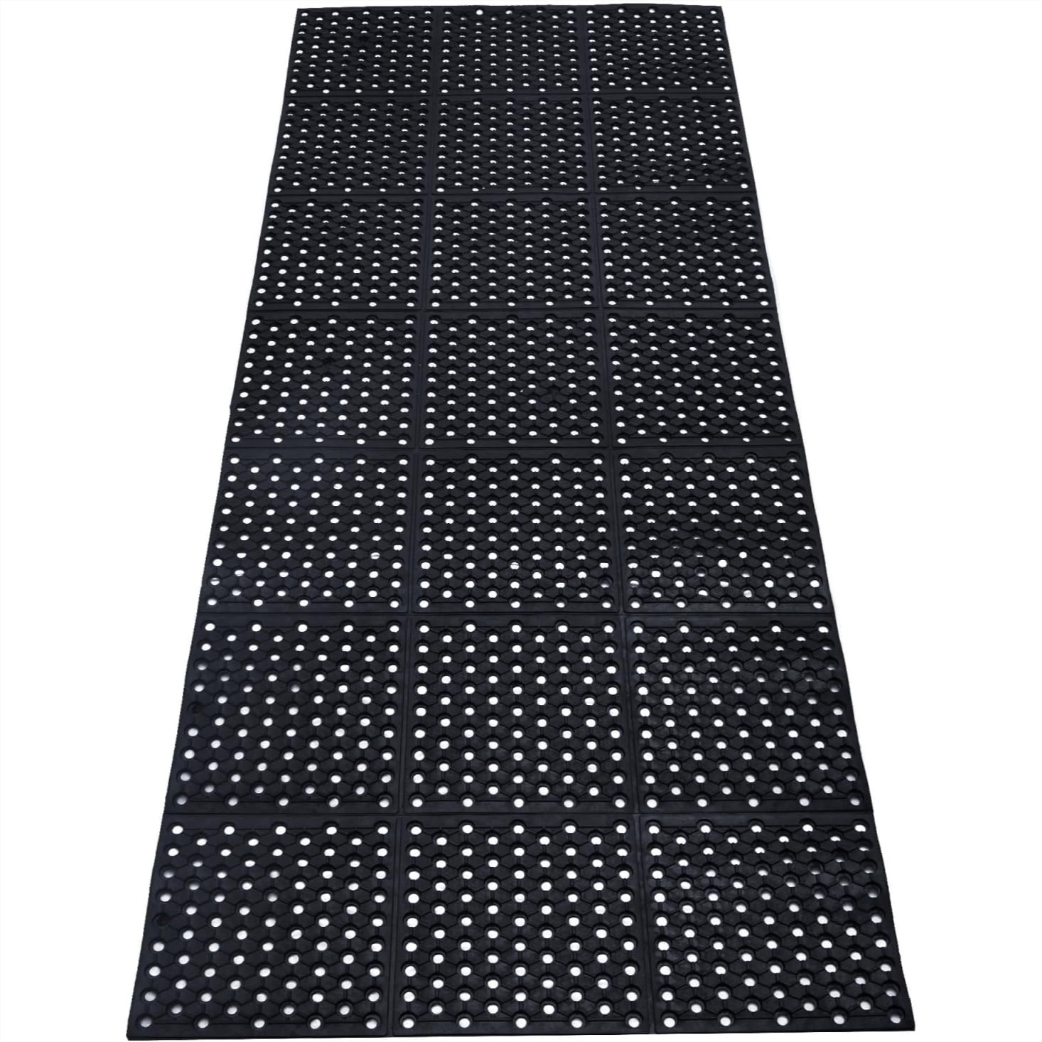 Anti-Fatigue Drainage Rubber M - مراجعة Commercial Kitchen Floor وسعره