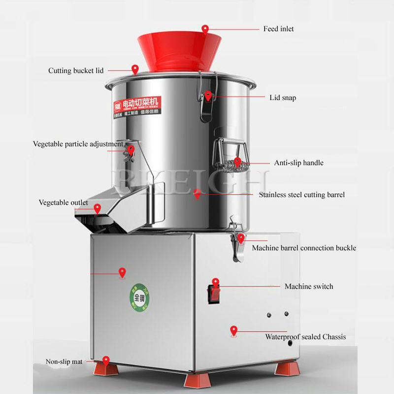 Electric Vegetable Cutter Comm - مراجعة Commercial Kitchen Grinder وسعره
