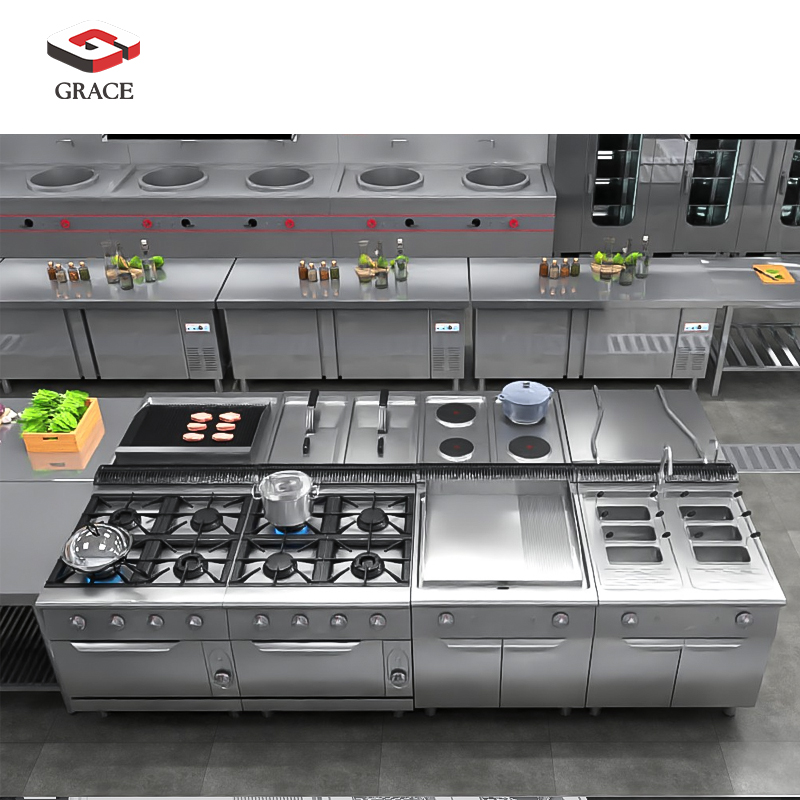 GRACE  Full Service of Commerc - مراجعة Commercial Kitchen Projects وسعره
