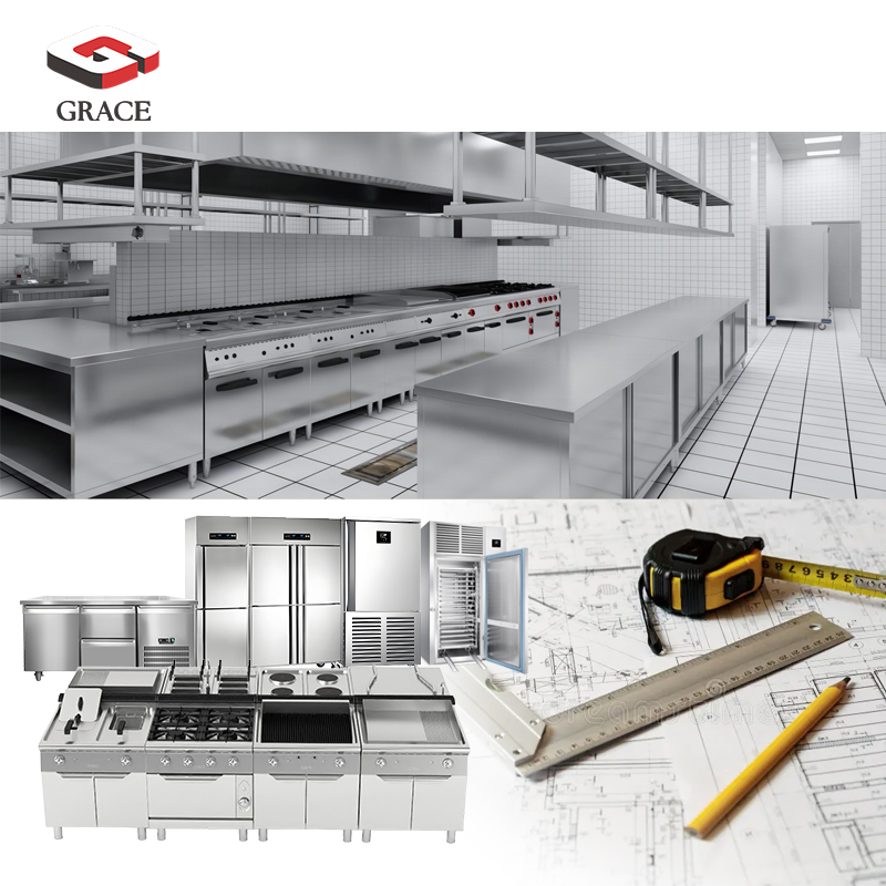 GRACE  Full Service of Commerc - مراجعة Commercial Kitchen Projects وسعره