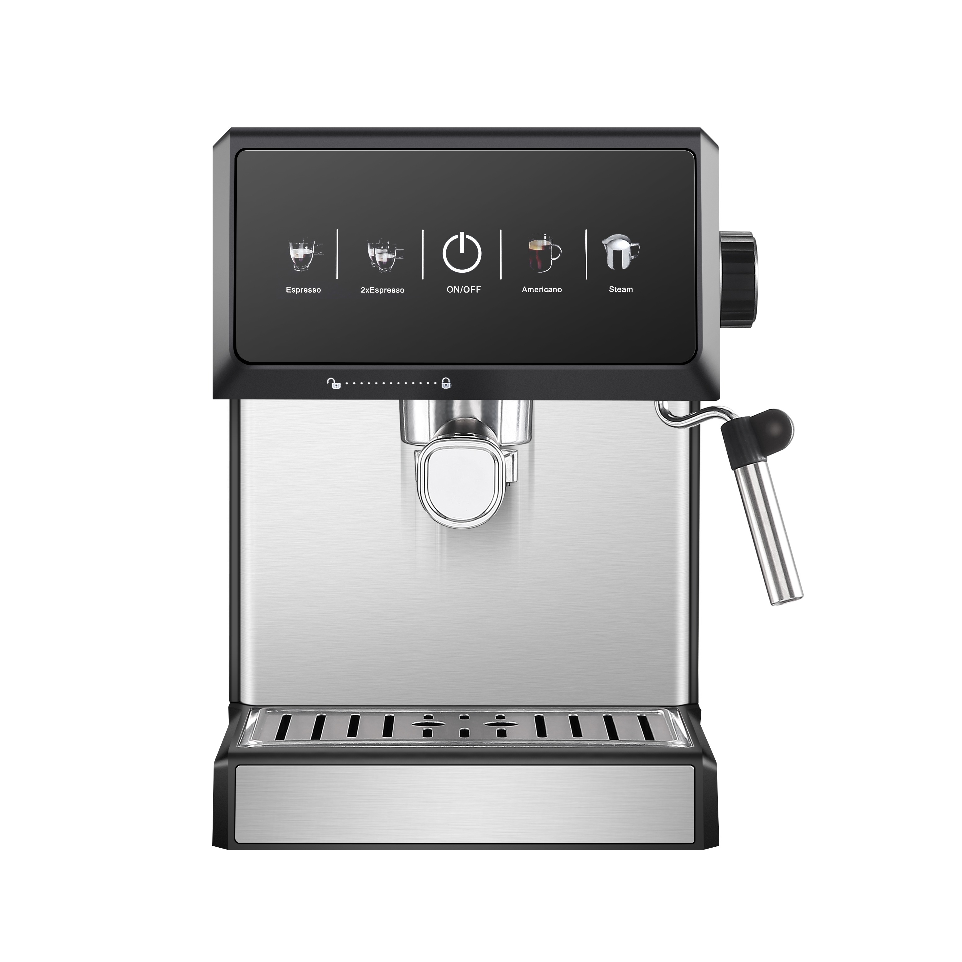 Commercial Coffee Machine Touc - مراجعة Commercial Espresso Machine وسعره