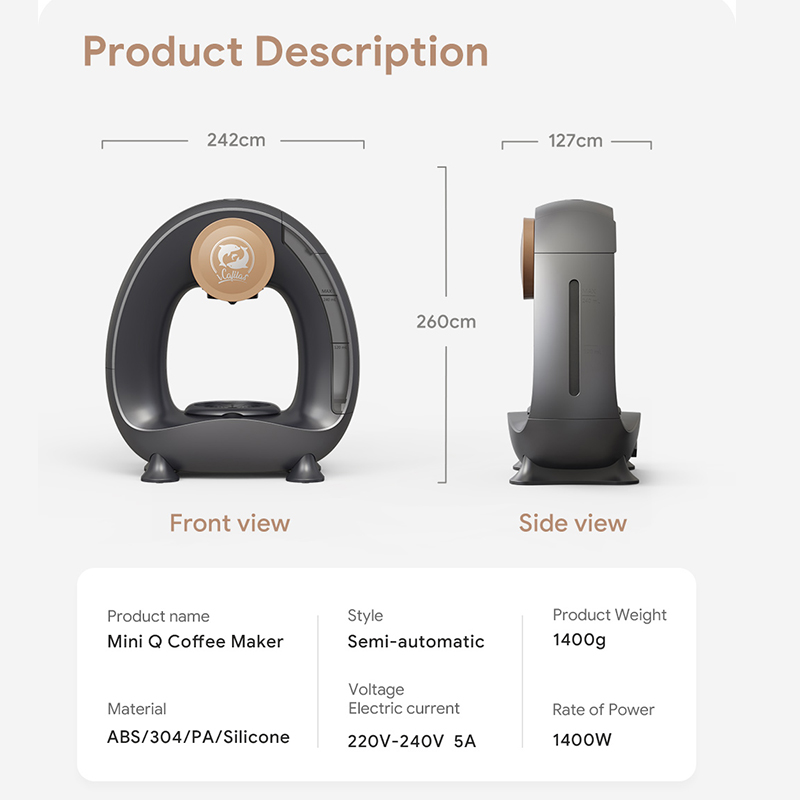 Portable Coffee Maker Low deci - مراجعة Commercial Espresso Machine وسعره