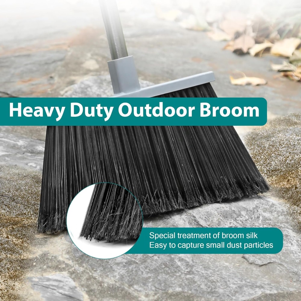 Broom, Outdoor Broom for Floor - مراجعة Commercial Kitchen Broom وسعره