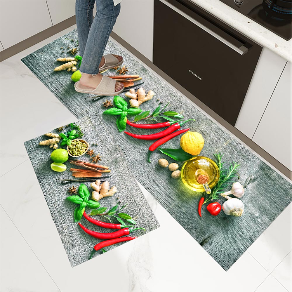 1PC Vegetable Grains Spices Ki - مراجعة Commercial Kitchen Floor وسعره