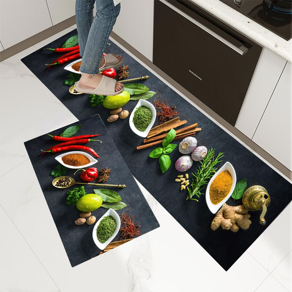 1PC Vegetable Grains Spices Ki - مراجعة Commercial Kitchen Floor وسعره