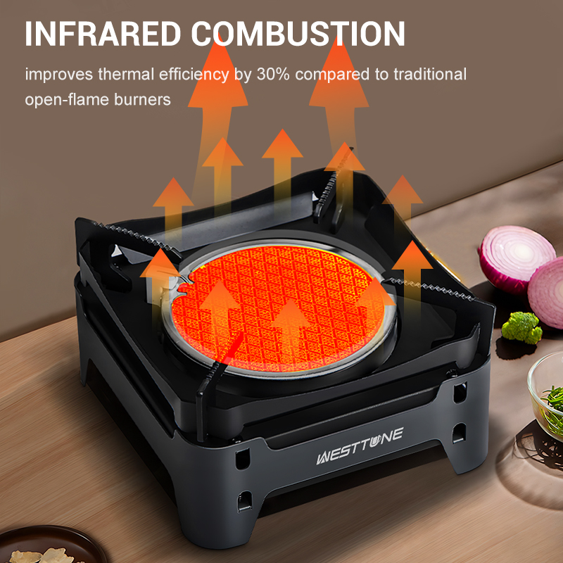 WESTTUNE Outdoor Infrared Comb - مراجعة Commercial Kitchen Gas Stove وسعره